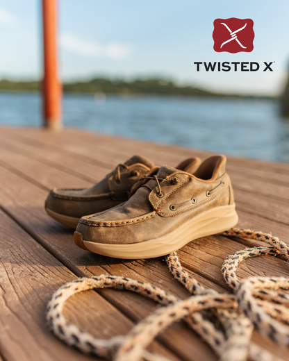 Twisted X Mens Feather X EZ Lace Up