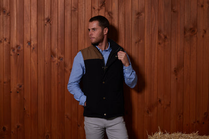 Pilbara Mens Two Tone Vest