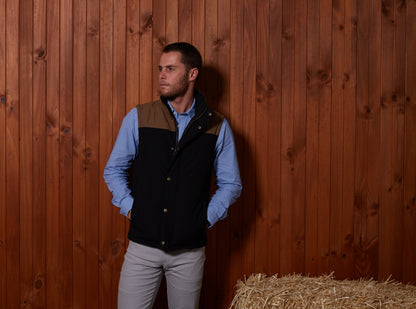 Pilbara Mens Two Tone Vest