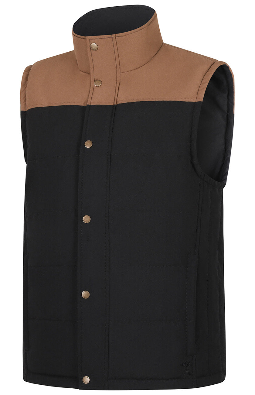 Pilbara Mens Two Tone Vest