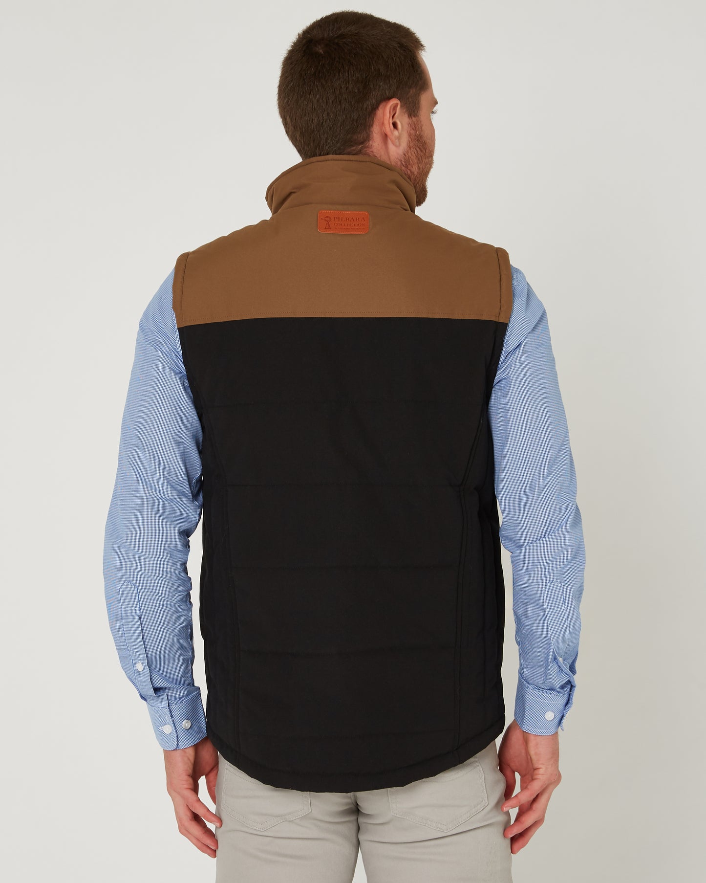 Pilbara Mens Two Tone Vest