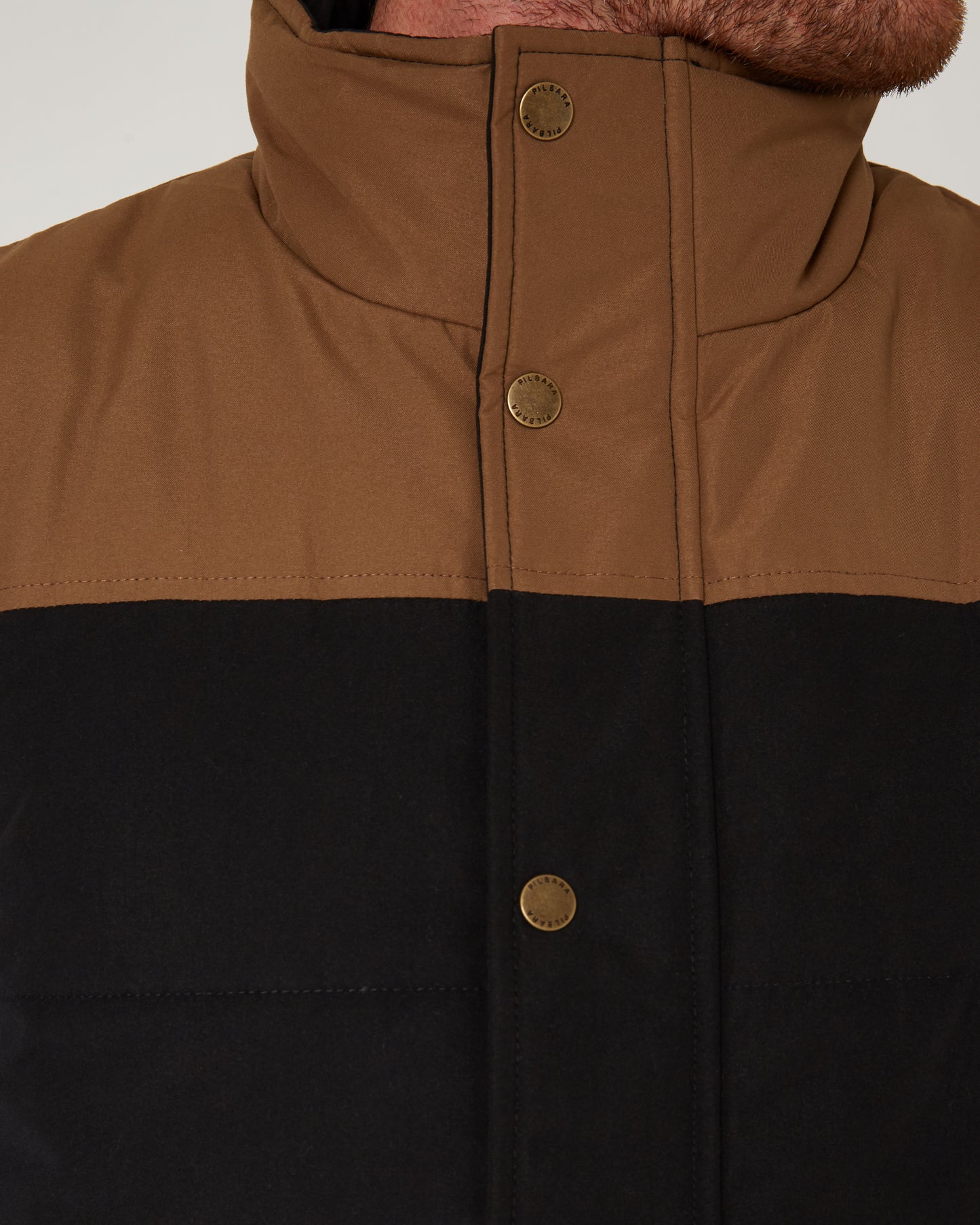 Pilbara Mens Two Tone Vest
