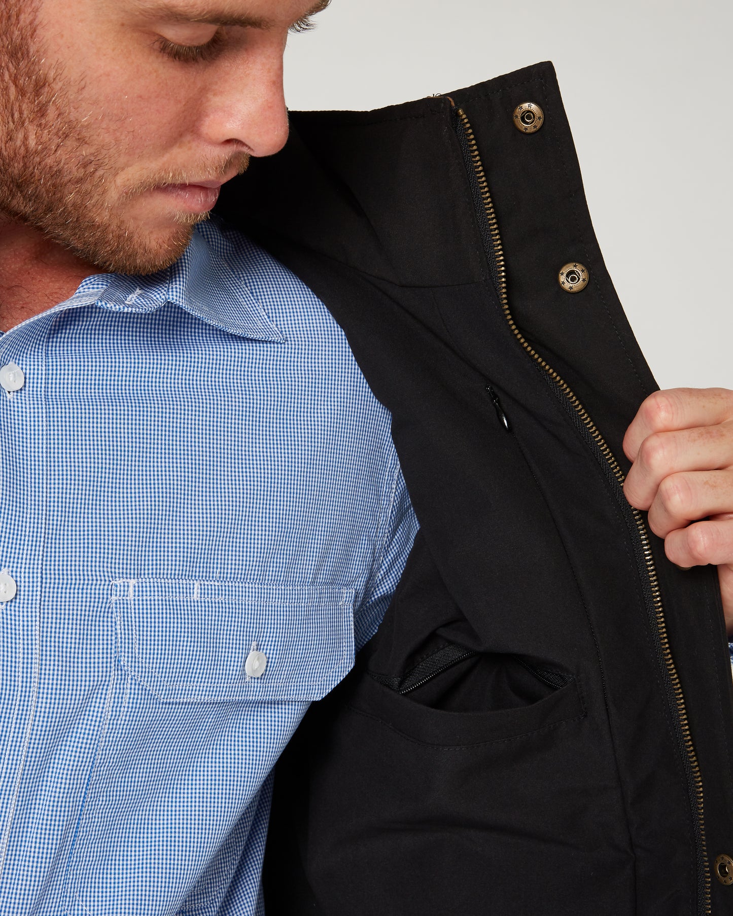 Pilbara Mens Two Tone Vest