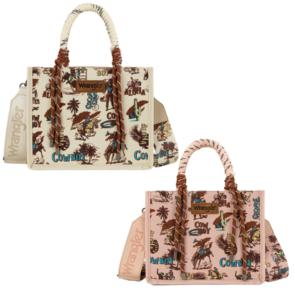 Wrangler Rodeo Print Crossbody Bag