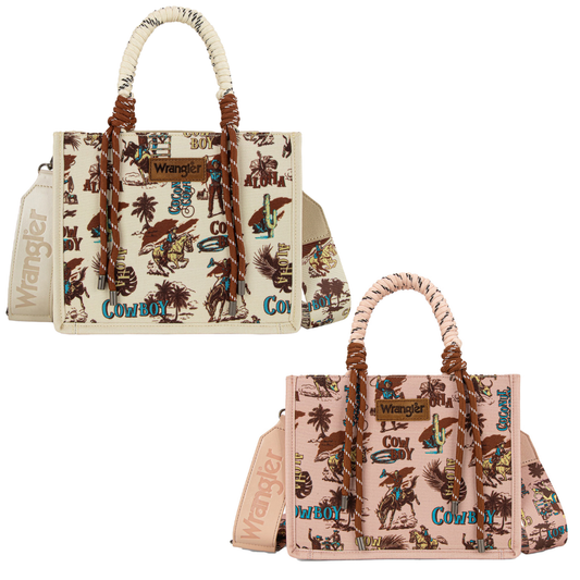 Wrangler Rodeo Print Crossbody Bag