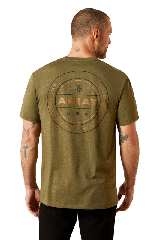 Ariat Mens Ropers Seal Short Sleeve Tee