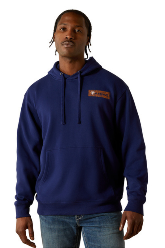 Ariat Mens Woodshop Stack Hoodie
