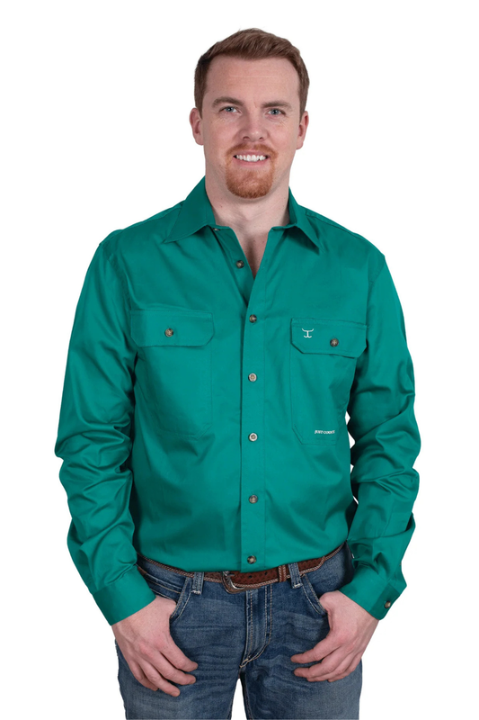 Just Country Mens Evan Full Button Country Workshirt
