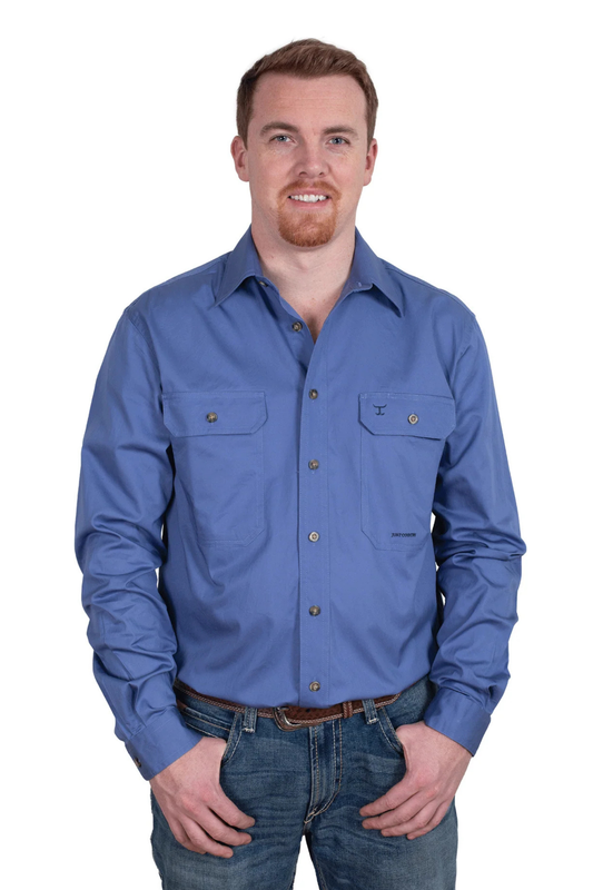 Just Country Mens Evan Full Button Country Workshirt