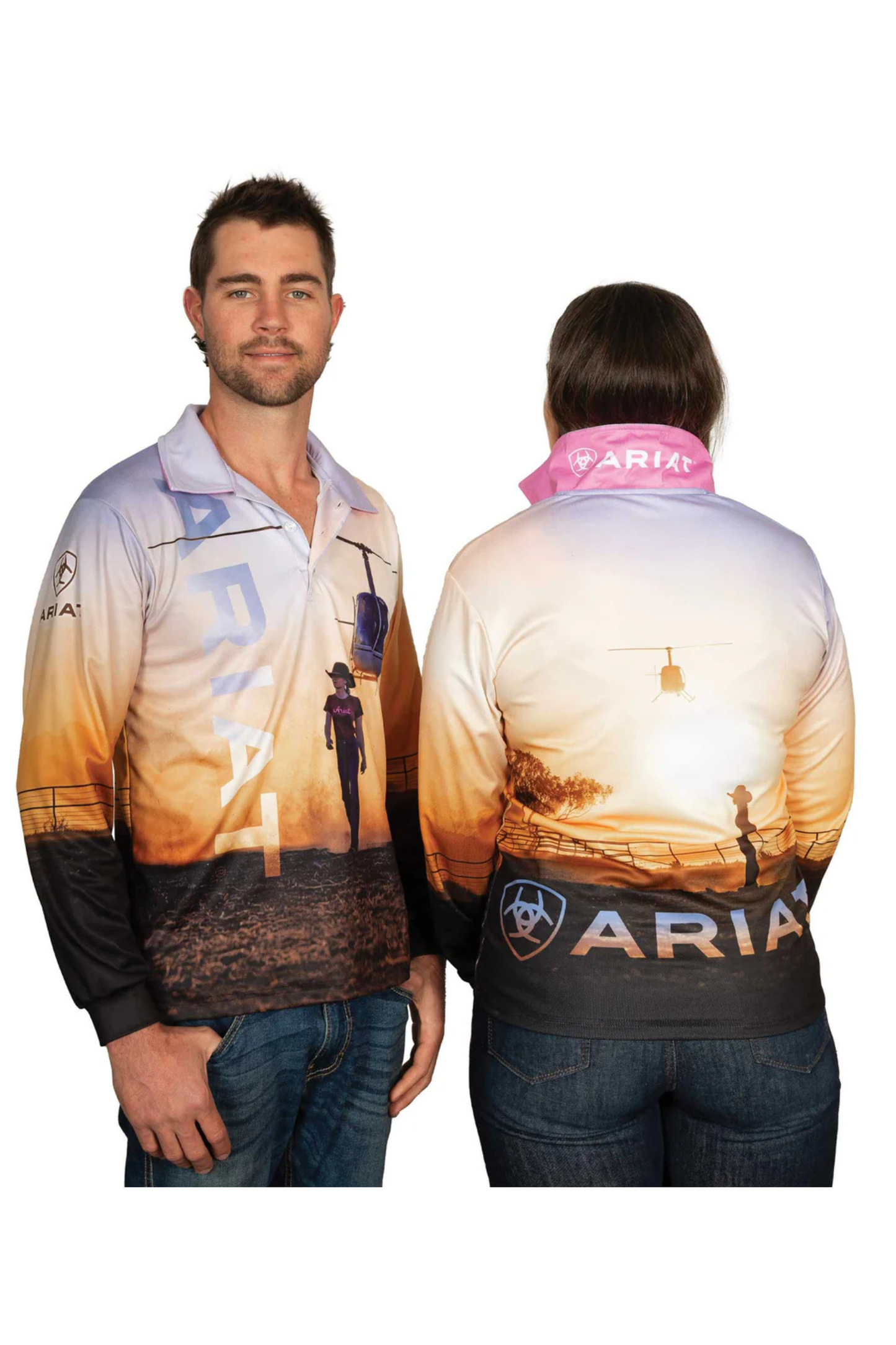 Ariat Unisex Fishing Shirt Outback Cowgirl