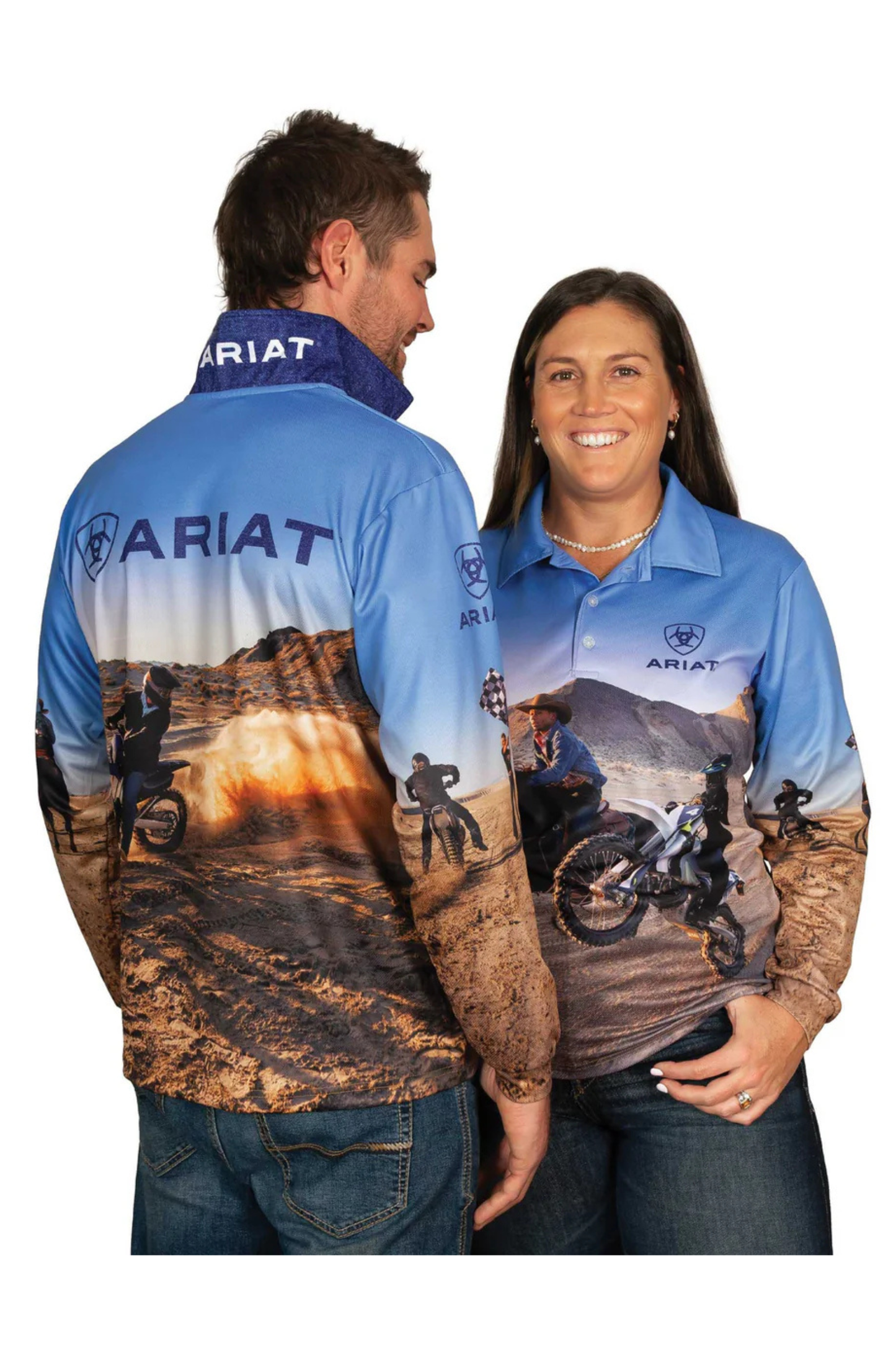 Ariat Unisex Fishing Shirt Let's Ride