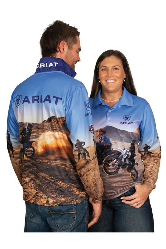 Ariat Unisex Fishing Shirt Let's Ride