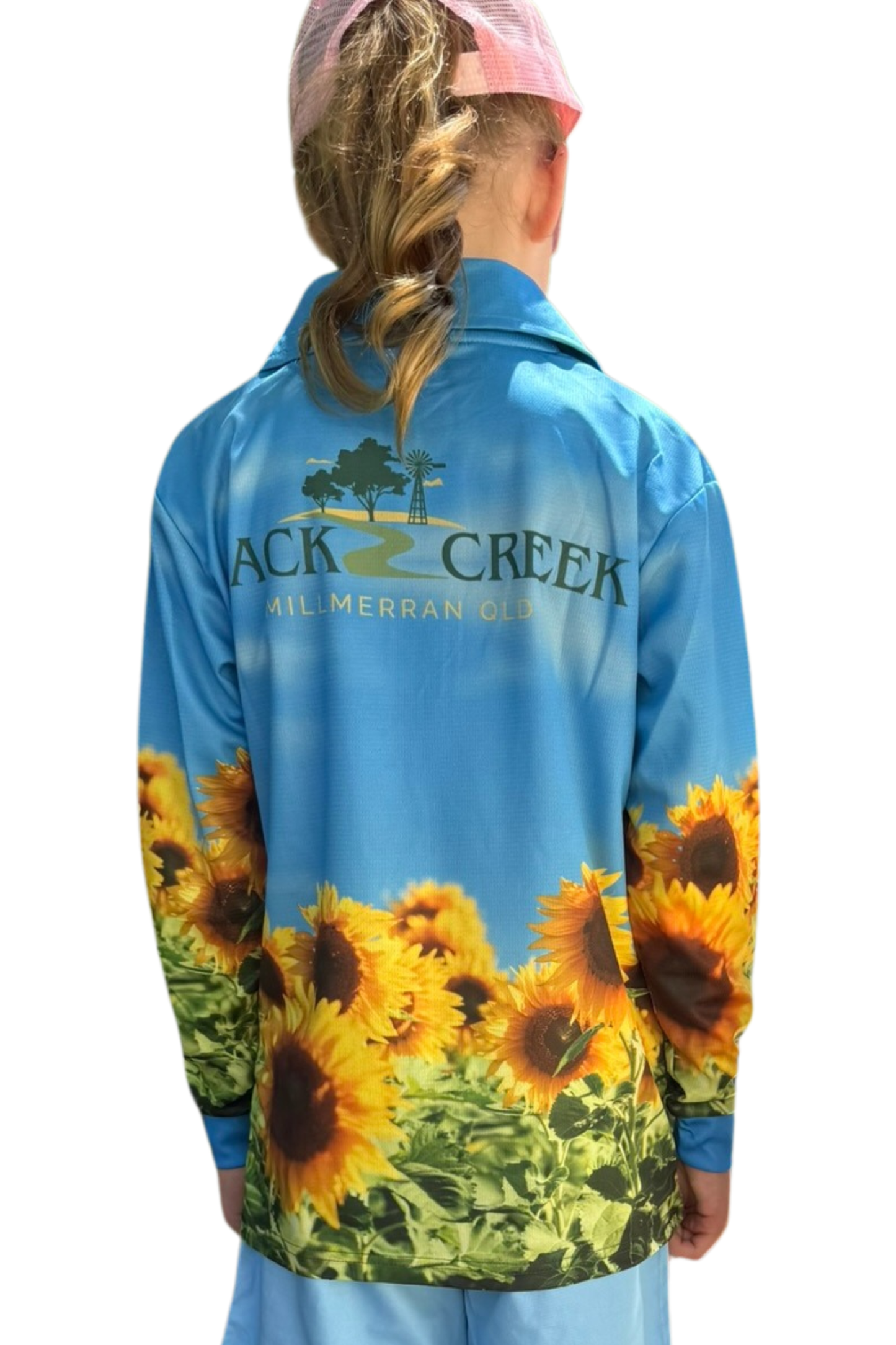 Back Creek Kids Sunflower Fishing Shirt