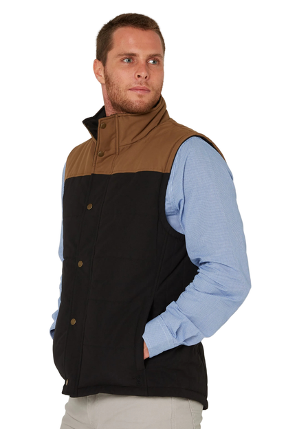 Pilbara Mens Two Tone Vest