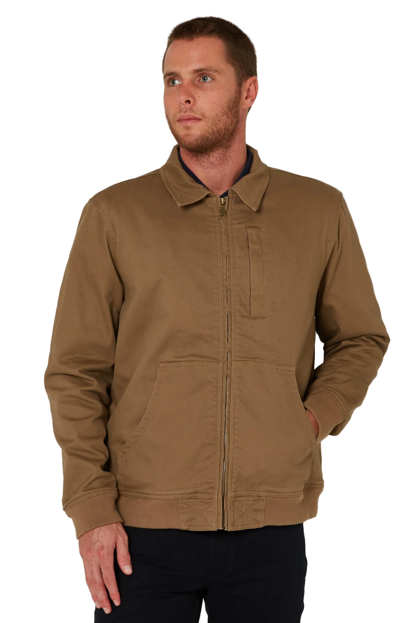 Pilbara Mens Sherpa Bomber Jacket