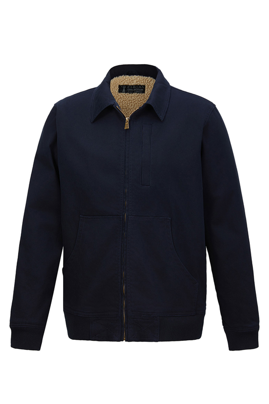 Pilbara Mens Sherpa Bomber Jacket