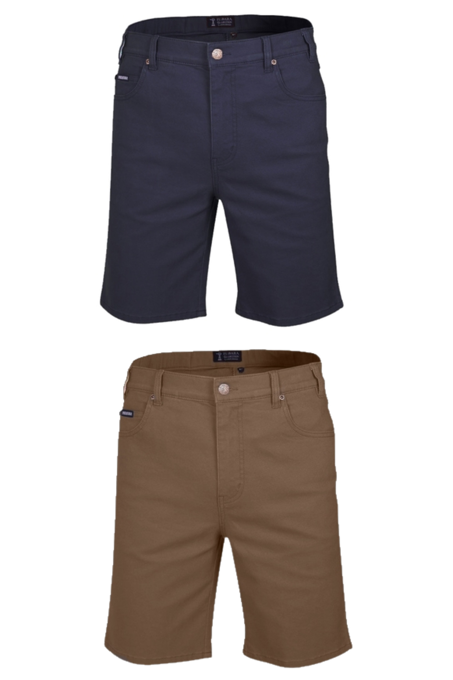 Pilbara Mens Cotton Stretch Jean Shorts