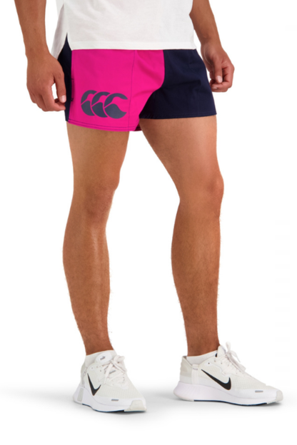 CANTERBURY MENS COTTON HARLEQUIN SHORT WITH POCKET