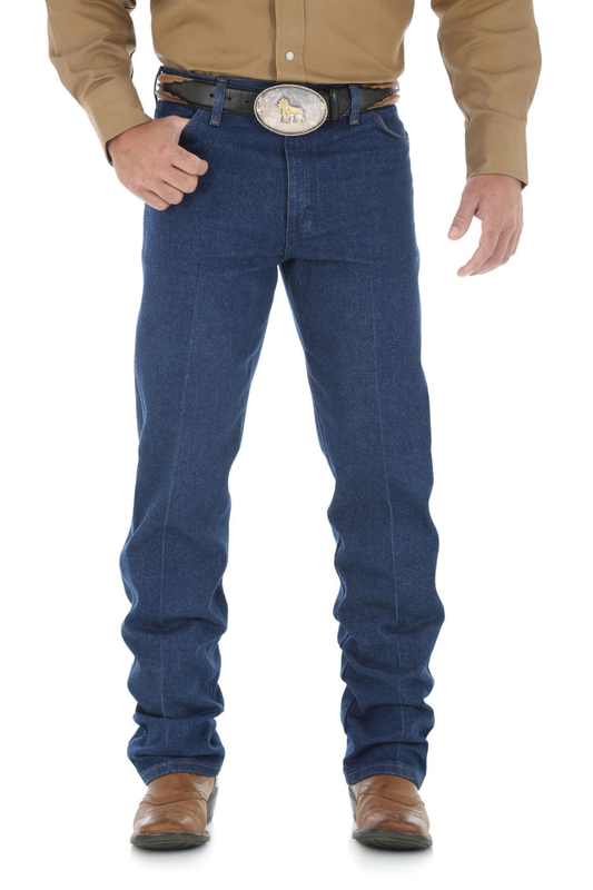 WRANGLER MENS COWBOY CUT ORIGINAL FIT JEANS 32 INCH LEG