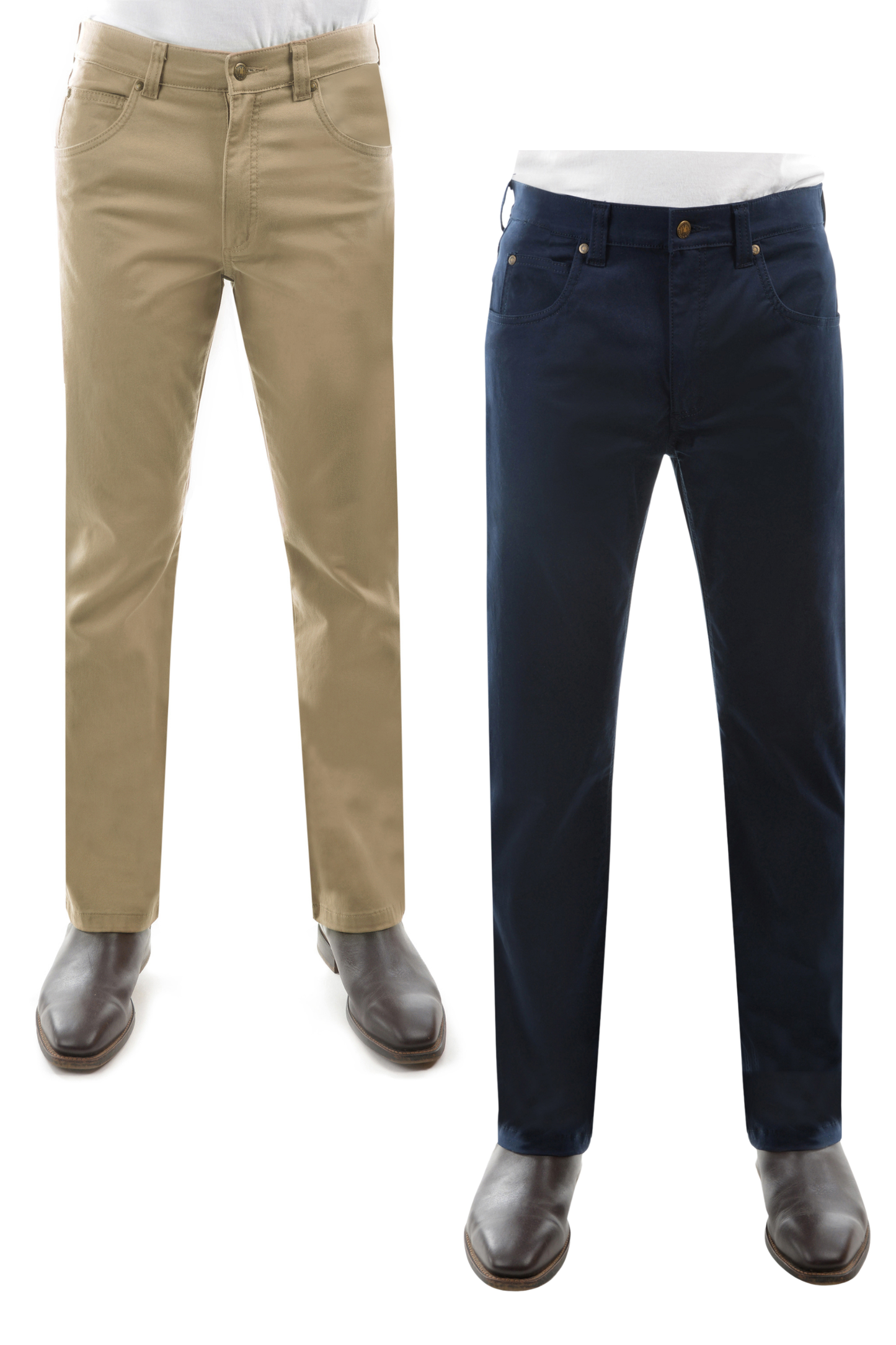 HARD SLOG MENS STRETCH SLIM5 POCKET TWILL JEAN 32 INCH LEG