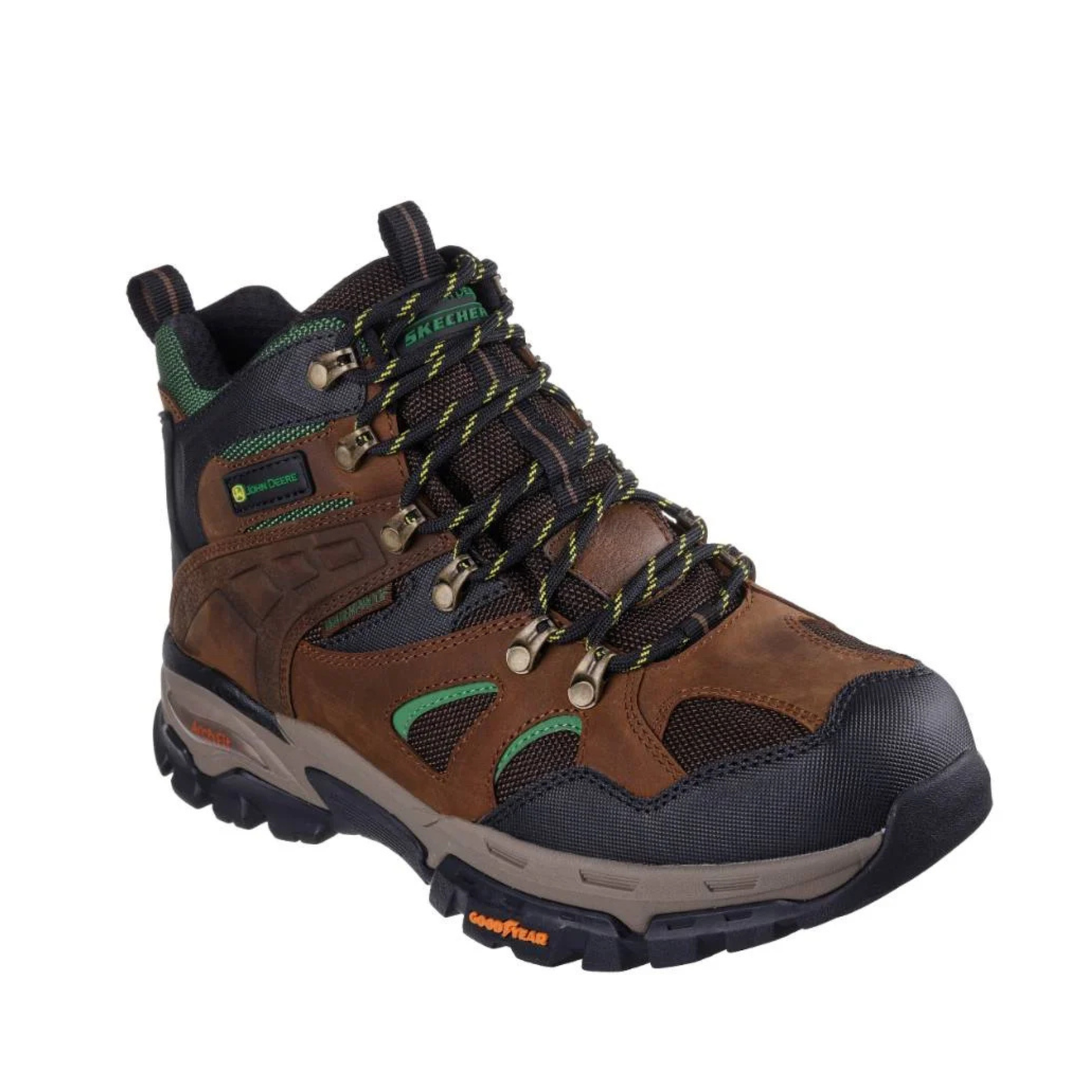 Skechers Mens John Deere Waterproof Arch Fit Tarver Boots