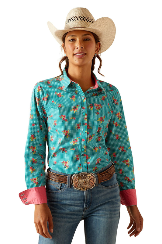 Ariat Womens Wrinkle Resistant Kirby Long Sleeve Shirt