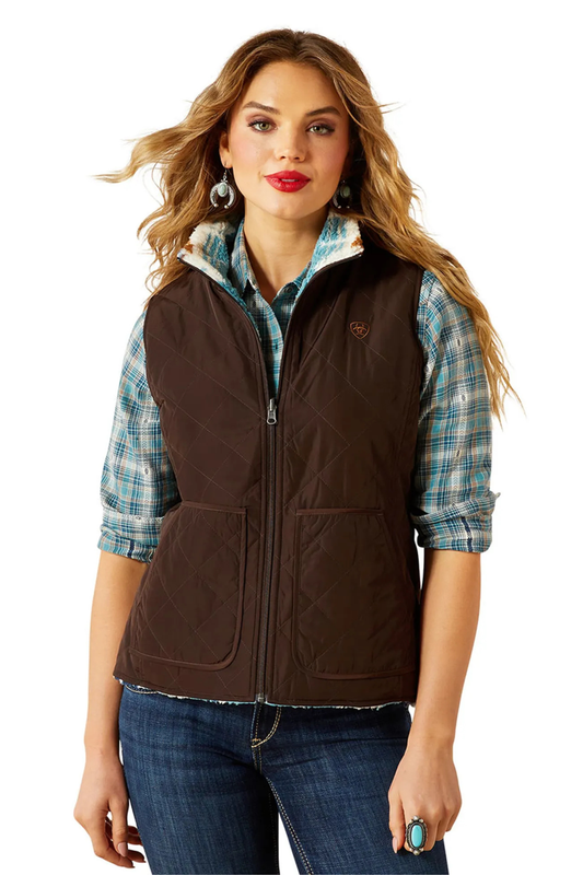 Ariat Womens Dilon 2.0 Reversible Insulated Vest