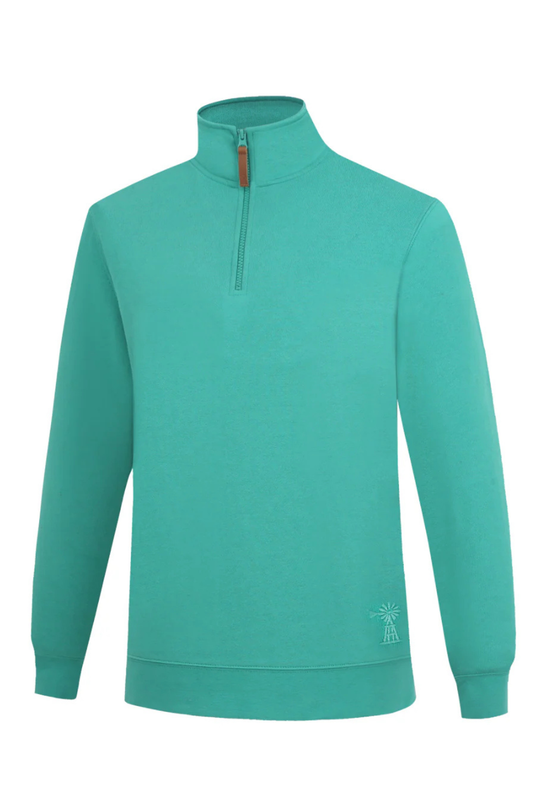 Pilbara Womens Classic Zipper Closed Front Fleece Pullover