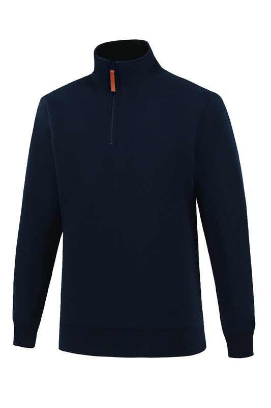 Pilbara Mens Classic Zip Closed Front Fleece Pullover