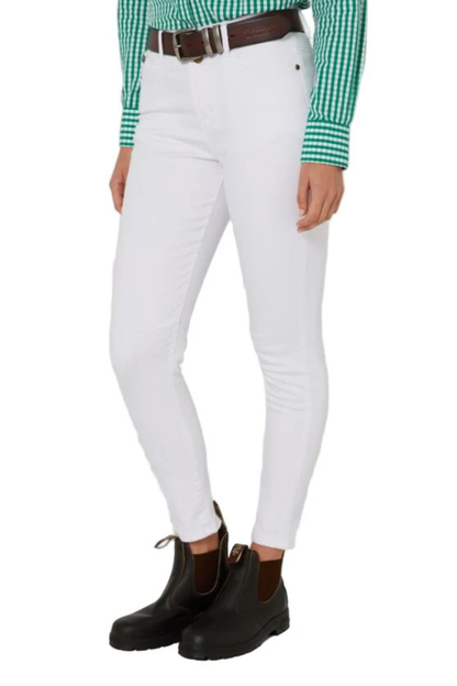 Pilbara Womens Cotton Stretch Capri Jeans