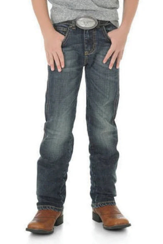 WRANGLER BOYS RETRO SLIM STRAIGHT JEANS