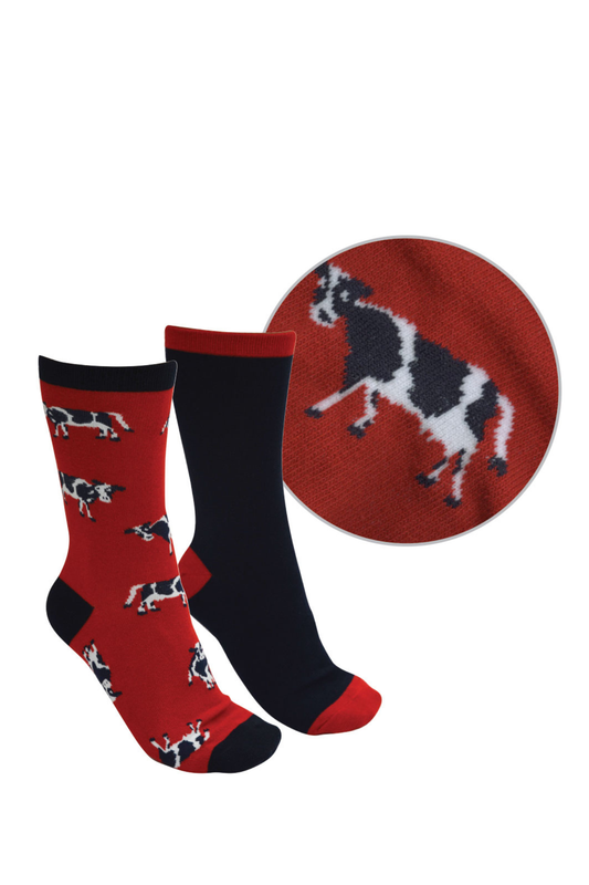 THOMAS COOK KIDS FARMYARD SOCKS- TWIN PACK