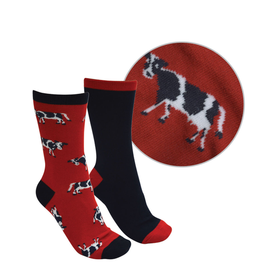 THOMAS COOK FARMYARD SOCKS- TWIN PACK