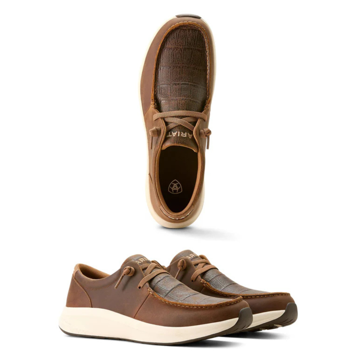 Ariat Mens Buckeye Crocodile Print Hilos