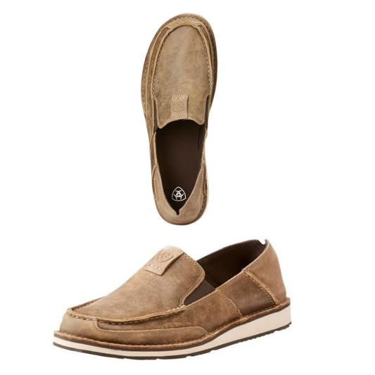 Ariat Mens Cruisers Brown Bomber/Relaxed Bark
