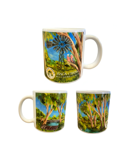 Back Creek Scene Printed Mug
