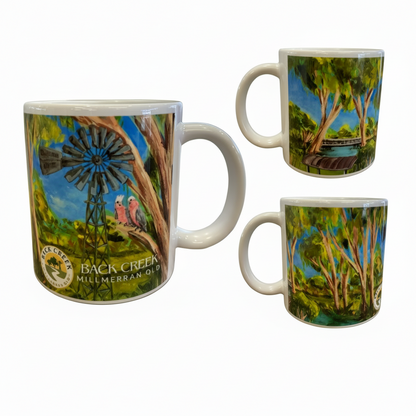Back Creek Scene Printed Mug