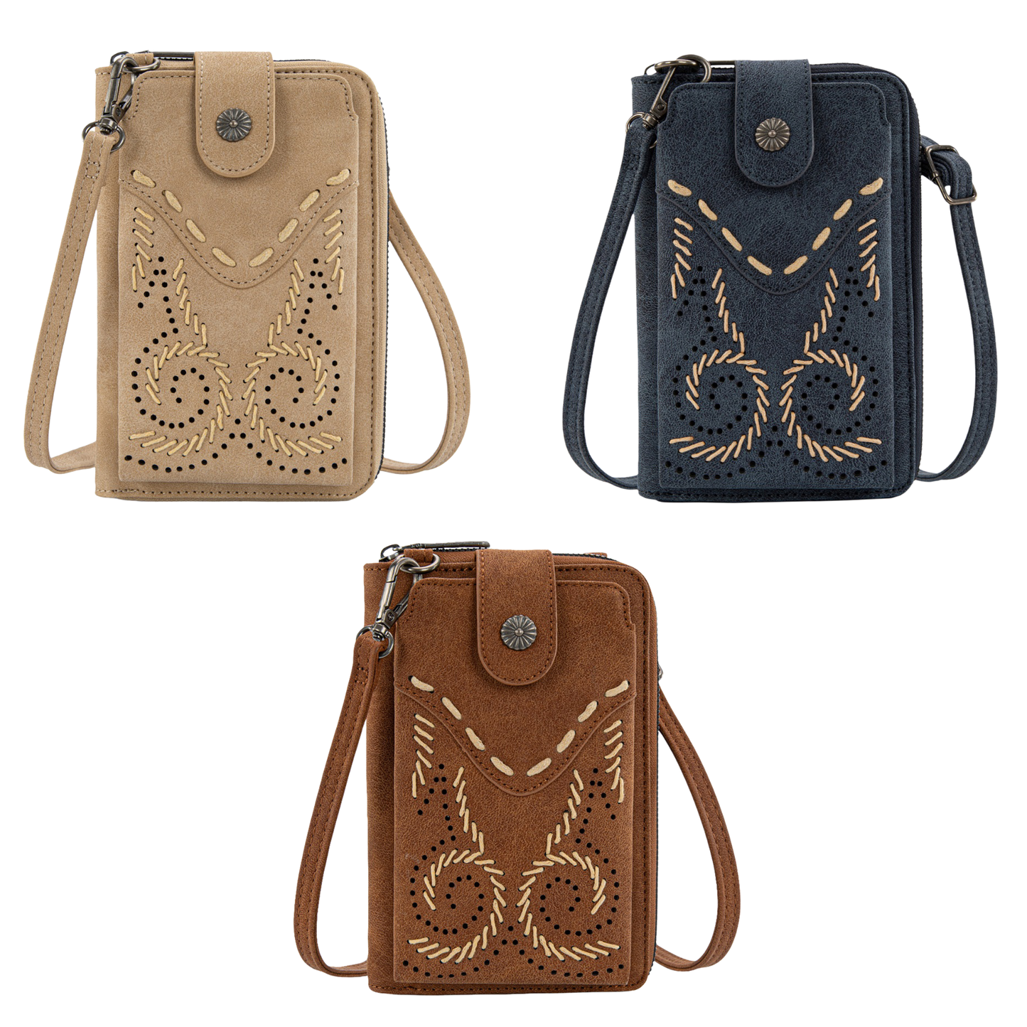 Wrangler Swirl Phone Wallet Bag