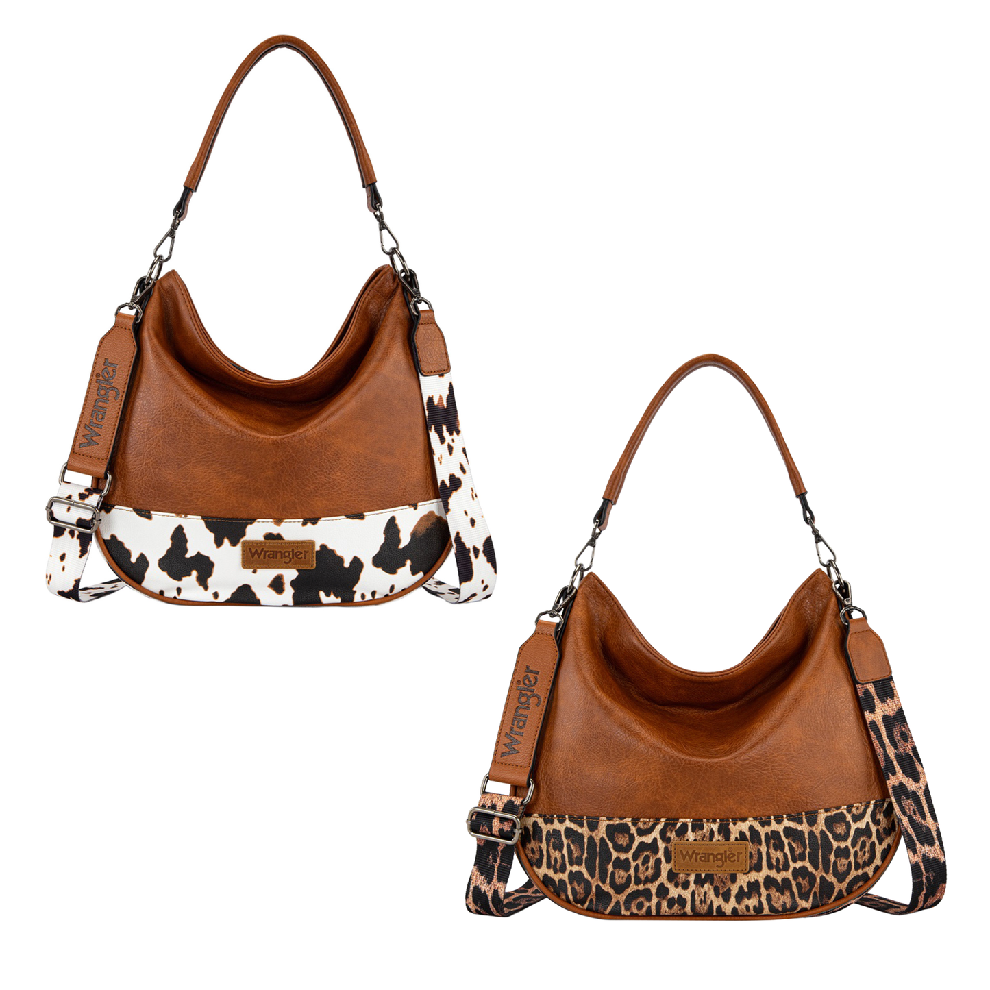 Wrangler Animal Print Slouch Bag
