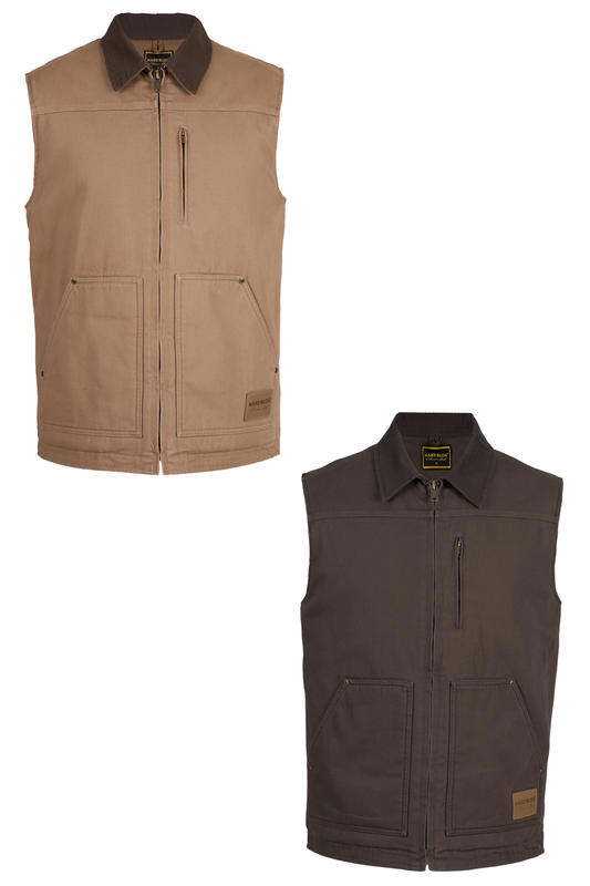 Hard Slog Mens Canvas Vest