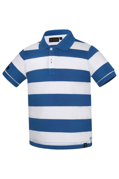 Pilbara Childrens Yarn Dyed Striped Polo