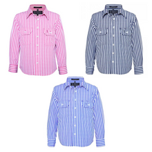Load image into Gallery viewer, Pilbara Kids Long Sleeve Country Shirt
