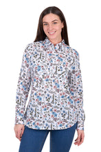 Load image into Gallery viewer, Hard Slog Womens Alice 1/2 Placket Long Sleeve Shirt