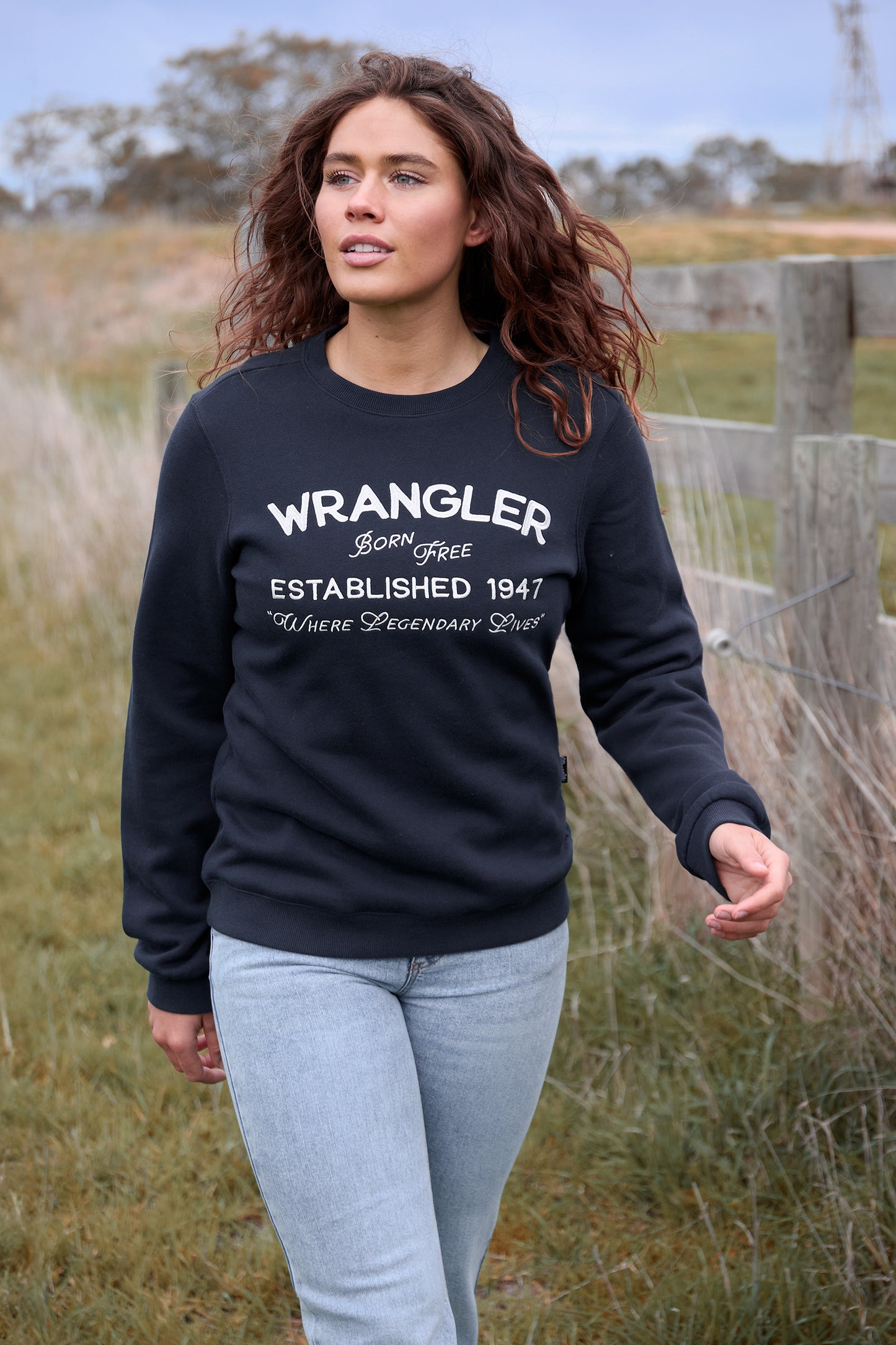 Wrangler Womens Bella Crew Jumper