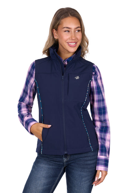 Pure Western Womens Corine Softshell Vest