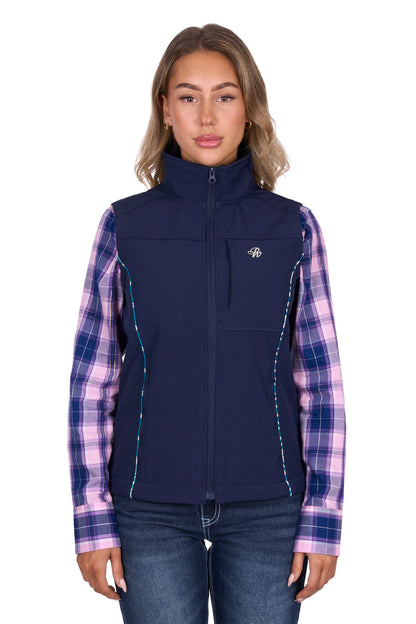 Pure Western Womens Corine Softshell Vest
