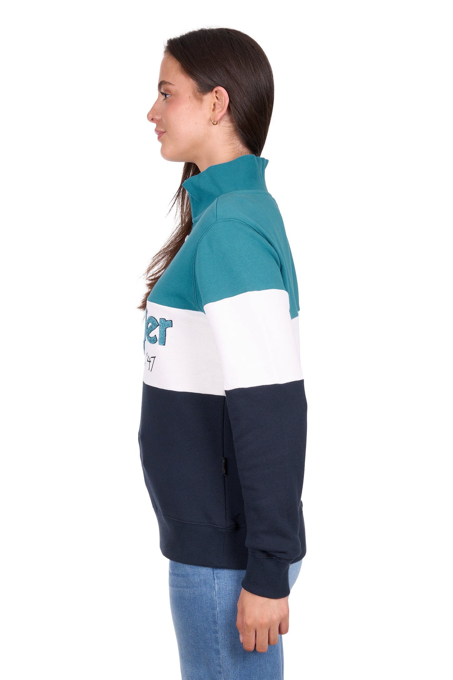 Wrangler Womens Dana 1/4 Zip Pullover