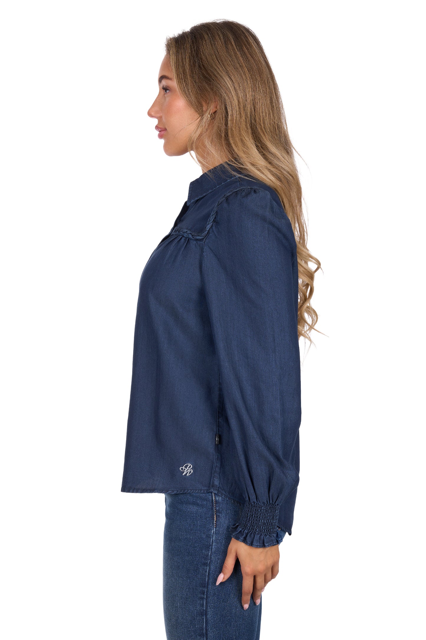 Pure Western Womens Daniela Long Sleeve Shirt