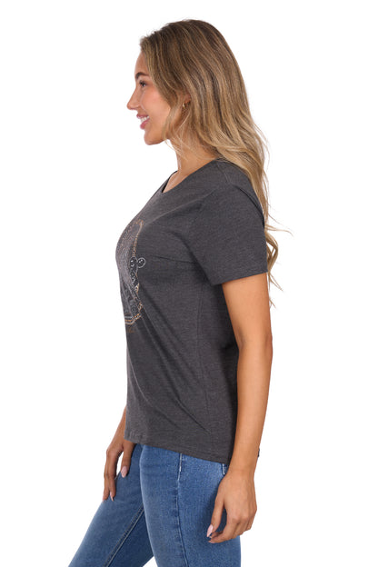 Pure Western Womens Destiny Short Sleeve Tee