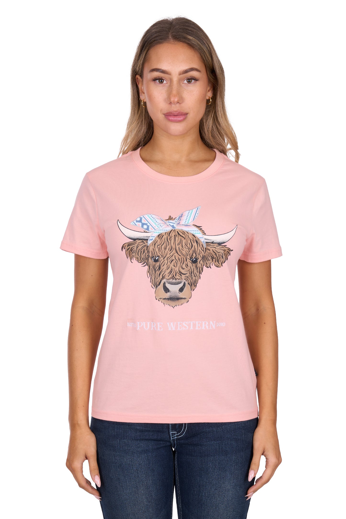 Pure Western Womens Estelle Short Sleeve Tee
